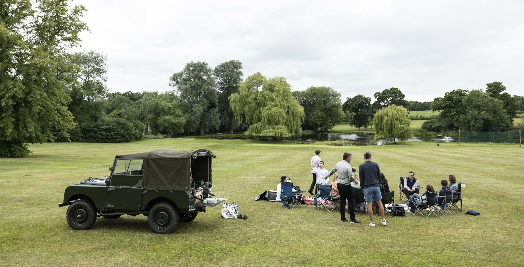 Parents at Radley College event