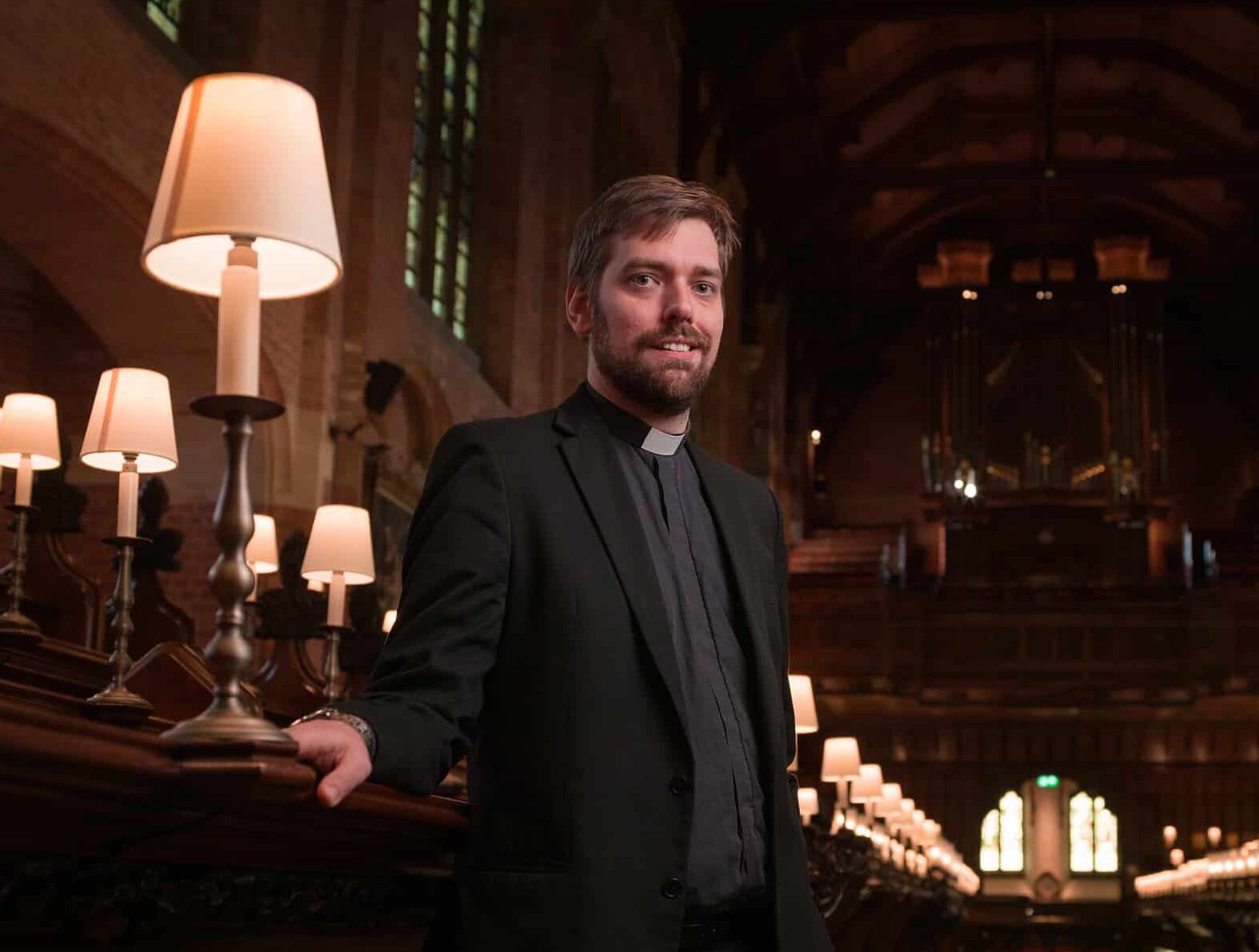 Bob Evans Chaplain of Radley College