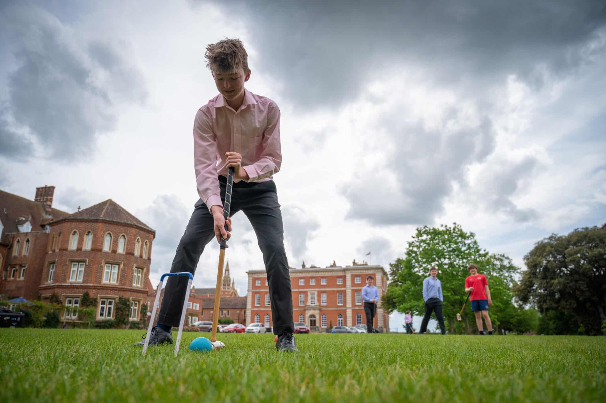 Croquet at Radley College