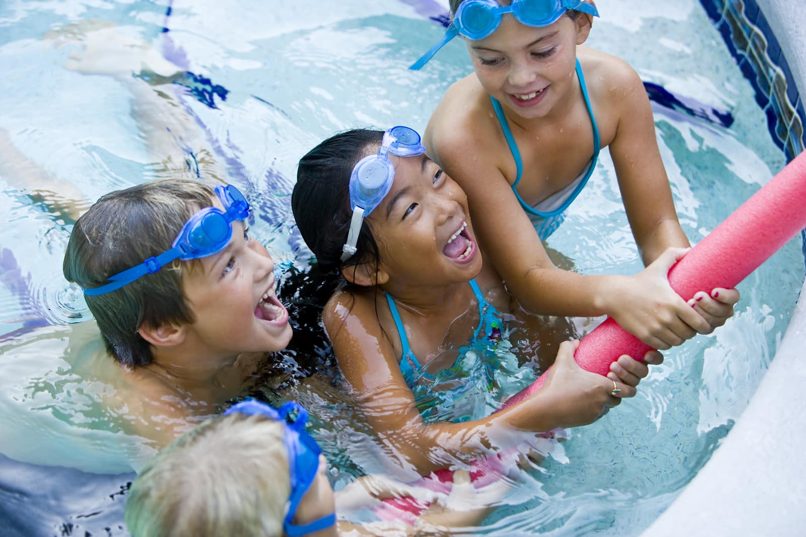 Swimming pool fun session