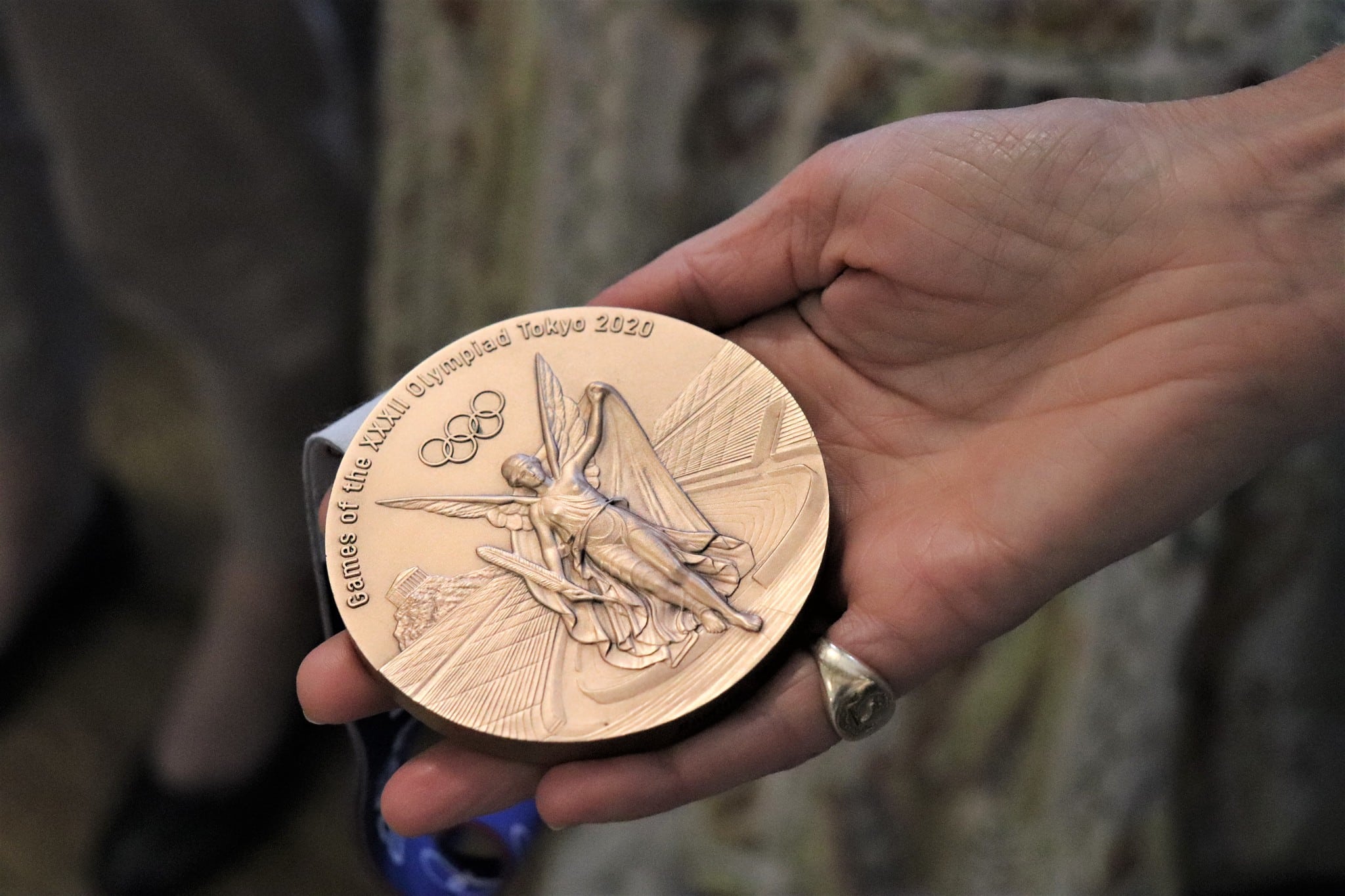 Olympic medal - bronze for rowing